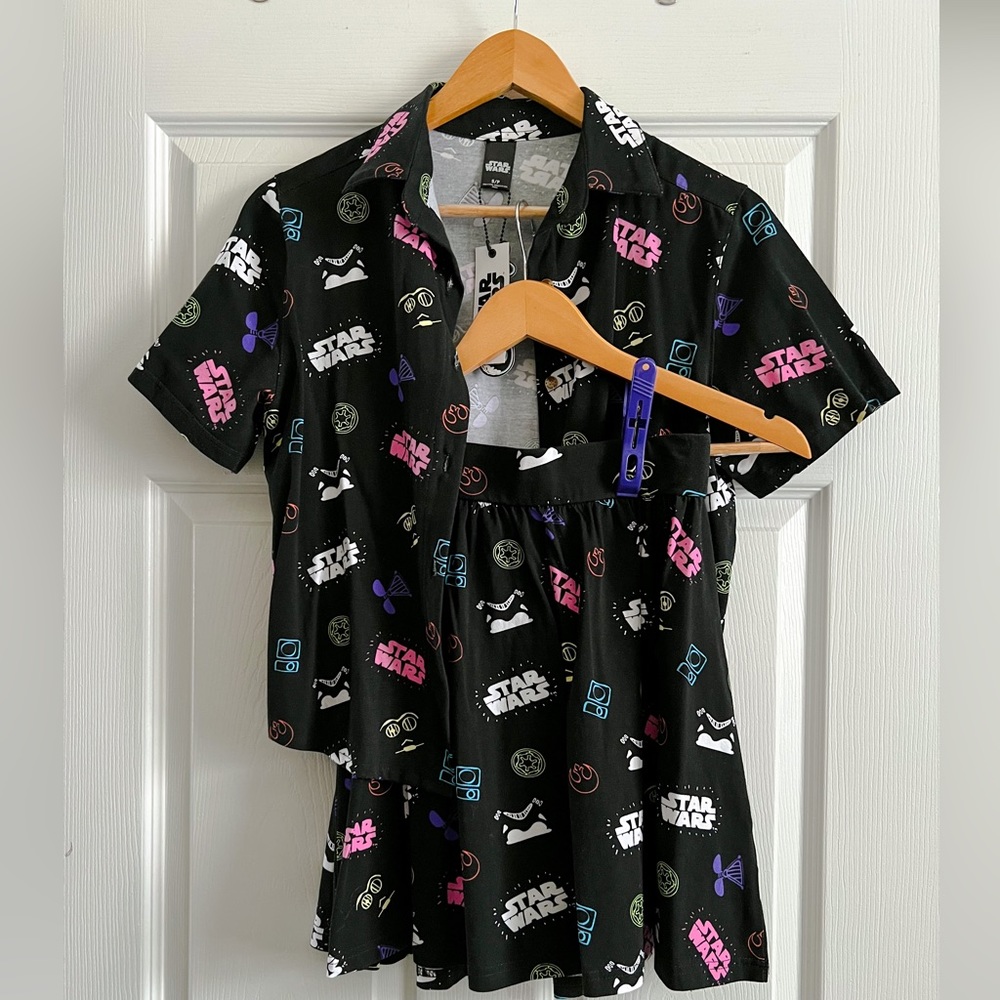 CAKEWORTHY STAR WARS 80’s SKIRT & TOP SET NWT